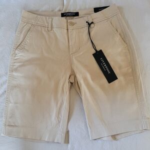 NWT Liverpool Tan Bermuda Shorts